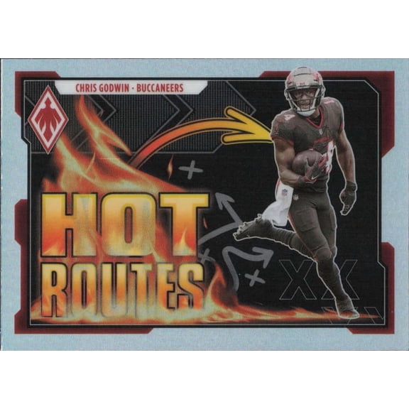 2021 PANINI PHOENIX HOT ROUTES #23 CHRIS GODWIN TAMPA BAY BUCCANEERS