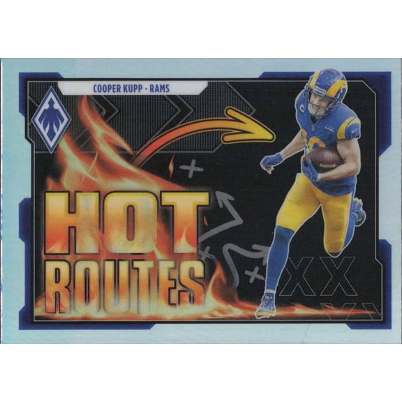 2021 PANINI PHOENIX HOT ROUTES #25 COOPER KUPP LOS ANGELES RAMS