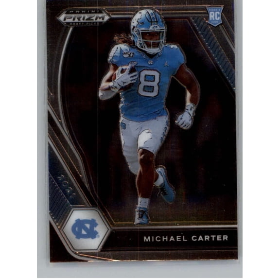 2021 PANINI PRIZM DRAFT PICKS #158 MICHAEL CARTER NORTH CAROLINA TAR HEELS