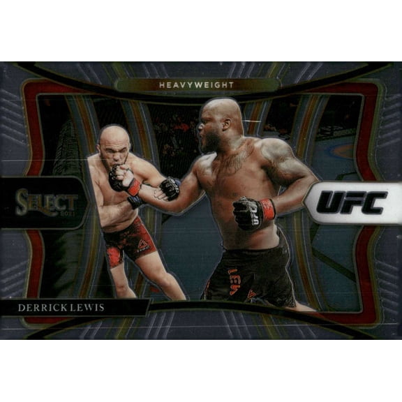 2021 PANINI SELECT #117 DERRICK LEWIS PREMIER LEVEL HEAVYWEIGHT