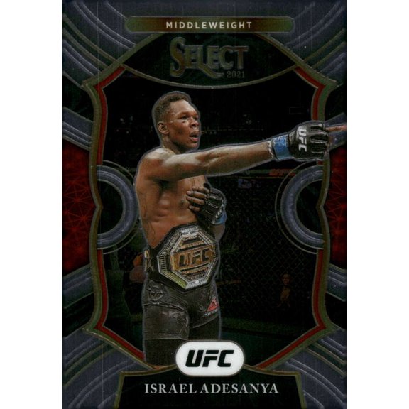 2021 PANINI SELECT #64 ISRAEL ADESANYA CONCOURSE MIDDLEWEIGHT