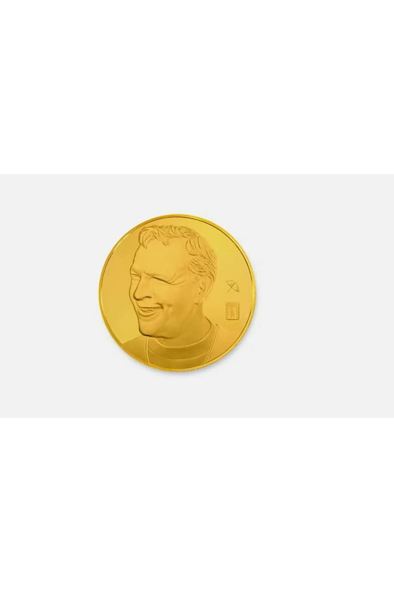 2021 Pamp Arnold Palmer 1/4 oz Proof Gold Coin