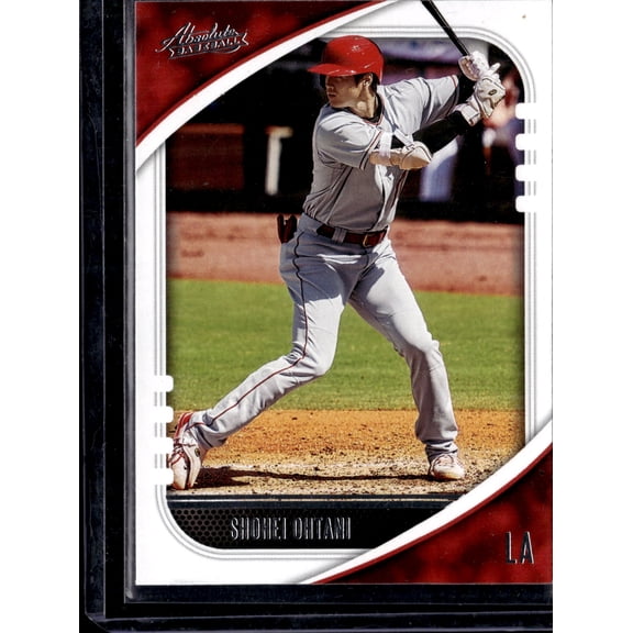 2021 Panini Absolute Baseball Shohei Ohtani #25 Los Angeles Angels Baseball Card