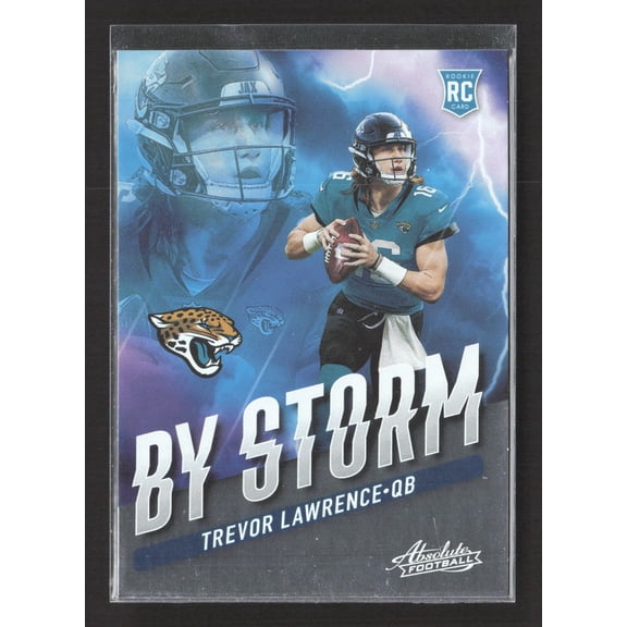 2021 Panini Absolute By Storm Trevor Lawrence #BST-1 RC