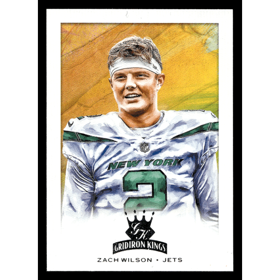 2021 Panini Chronicles Donruss Football Gridiron Kings Zach Wilson #GK-2