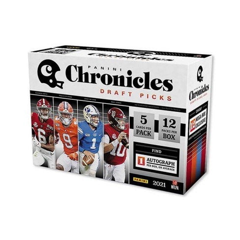 21 PANINI CHRONICLES DRAFT PICKS FOOTBALL MEGA BOX