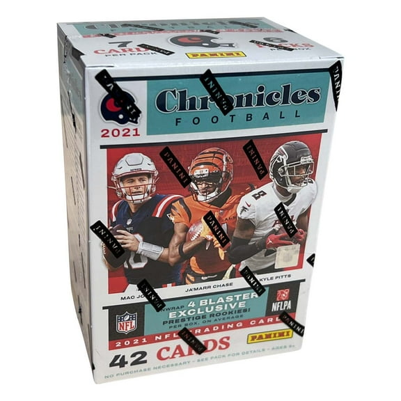 2021 Panini Chronicles Football 6-Pack Blaster Box (Prestige Rookies!)