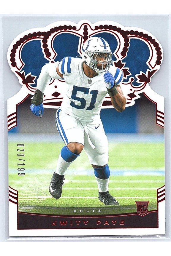 2021 Panini Chronicles Kwity Paye #CR-40 Red Rookie