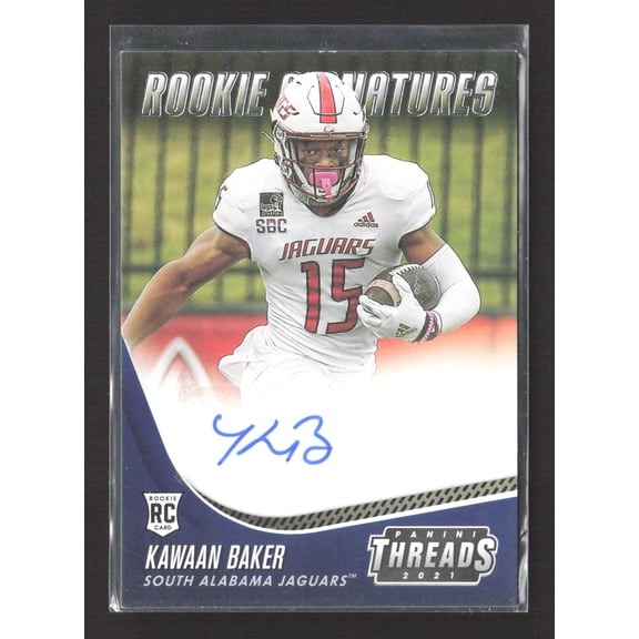 2021 Panini Chronicles Threads Draft Picks Kawaan Baker #TS-KBA RC