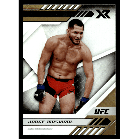 2021 Panini Chronicles XR UFC Jorge Masvidal #196 Trading Card MMA