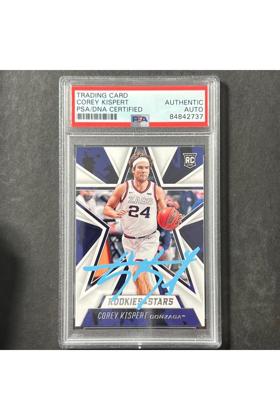 2021 Panini Corey Kispert #308 Chronicles Rookies & Stars Draft Picks PSA