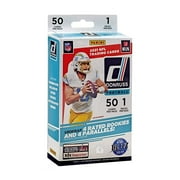 2021 Panini Donruss Football Hanger Box - 50 cards! Exclusive Rated Rookie Autographs Green!