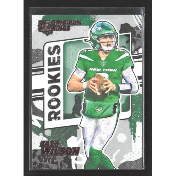 2021 Panini Donruss Gridiron Kings Zach Wilson #RGK-ZWI