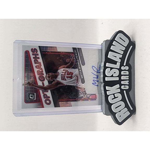2021 Panini Donruss Optic Metta World Peace #OG-MWP Opti-Graphs /99