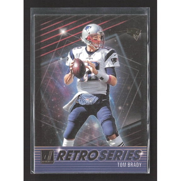 2021 Panini Donruss Retro Series Tom Brady RS21 New England Patriots Football Card