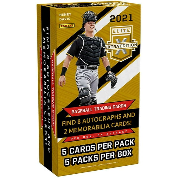 2021 Panini Elite Extra Edition Hobby Box - (Baseball Trading Cards)