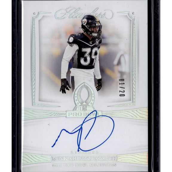 2021 Panini Flawless Pro Bowl Ink Minkah Fitzpatrick #PBI-MF1 /20
