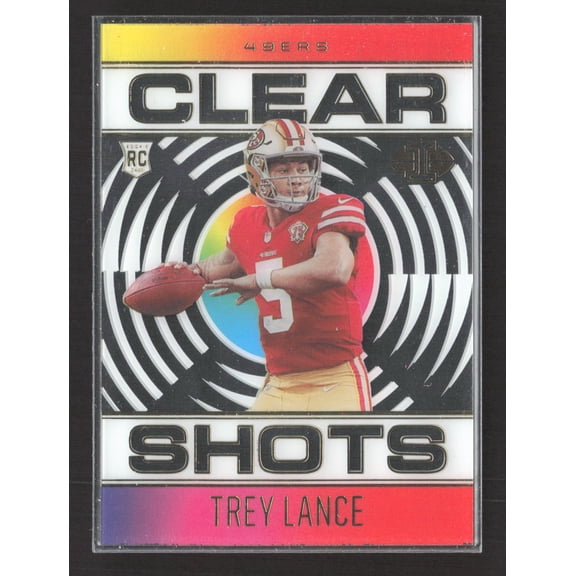 2021 Panini Illusions Clear Shots Trey Lance #CS-18 RC