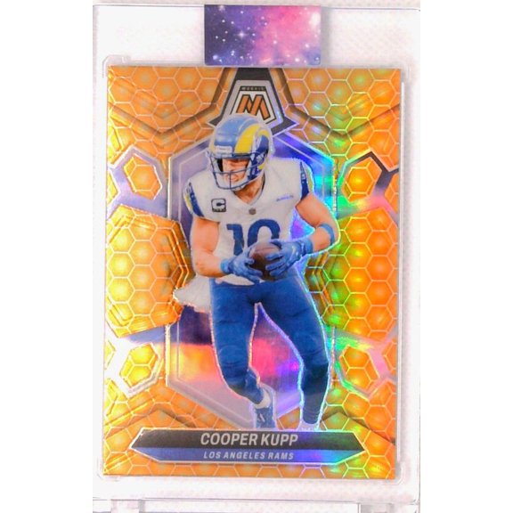 2021 Panini Mosaic Football Trading Card Cooper Kupp #129 Honeycomb Los Angeles Rams
