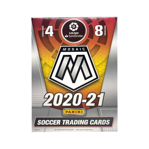 2021 Panini Mosaic La Liga Soccer Trading Cards Blaster Box-