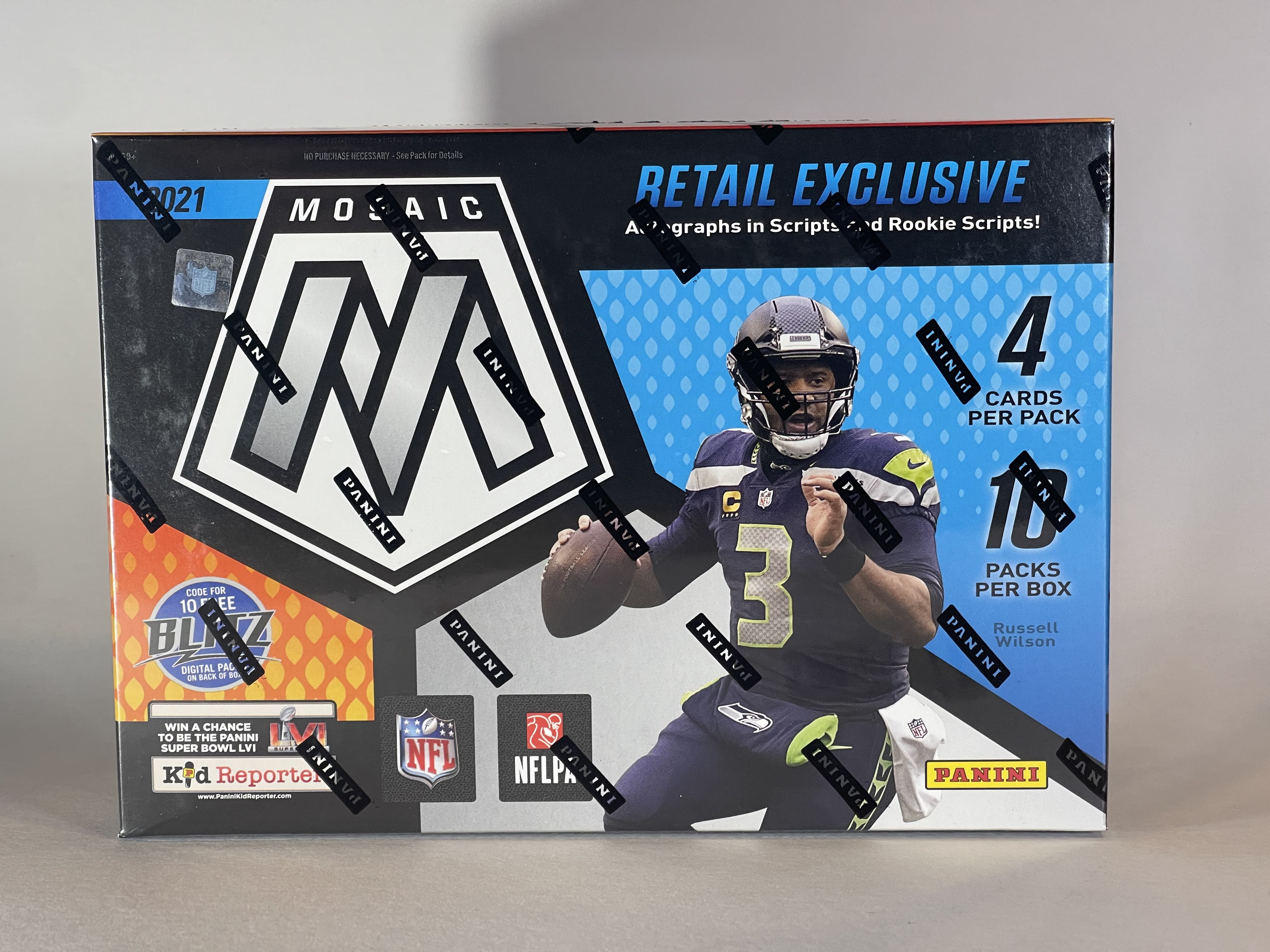 2021 Panini Mosaic NFL Football MEGA Box