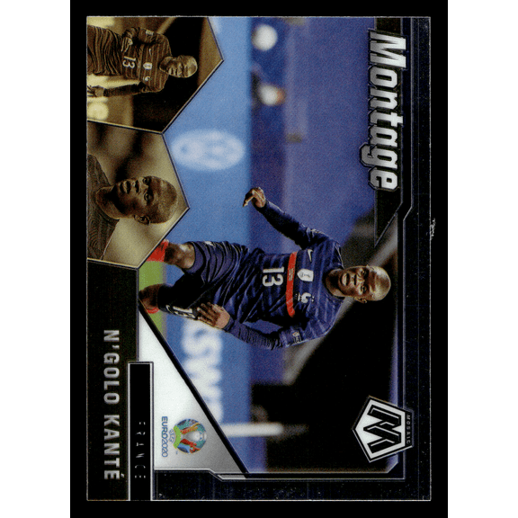 2021 Panini Mosaic UEFA Euro Soccer Montage N'Golo Kant #27