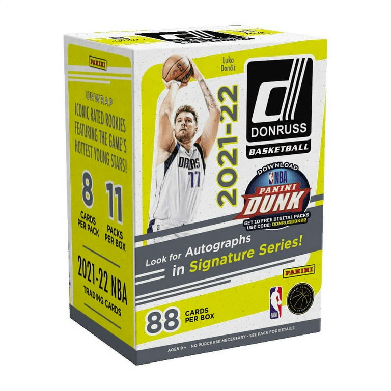 最安 2021/22 Card Trading Basketball 11-Pack NBA Donruss Panini Box/デッキ/パック