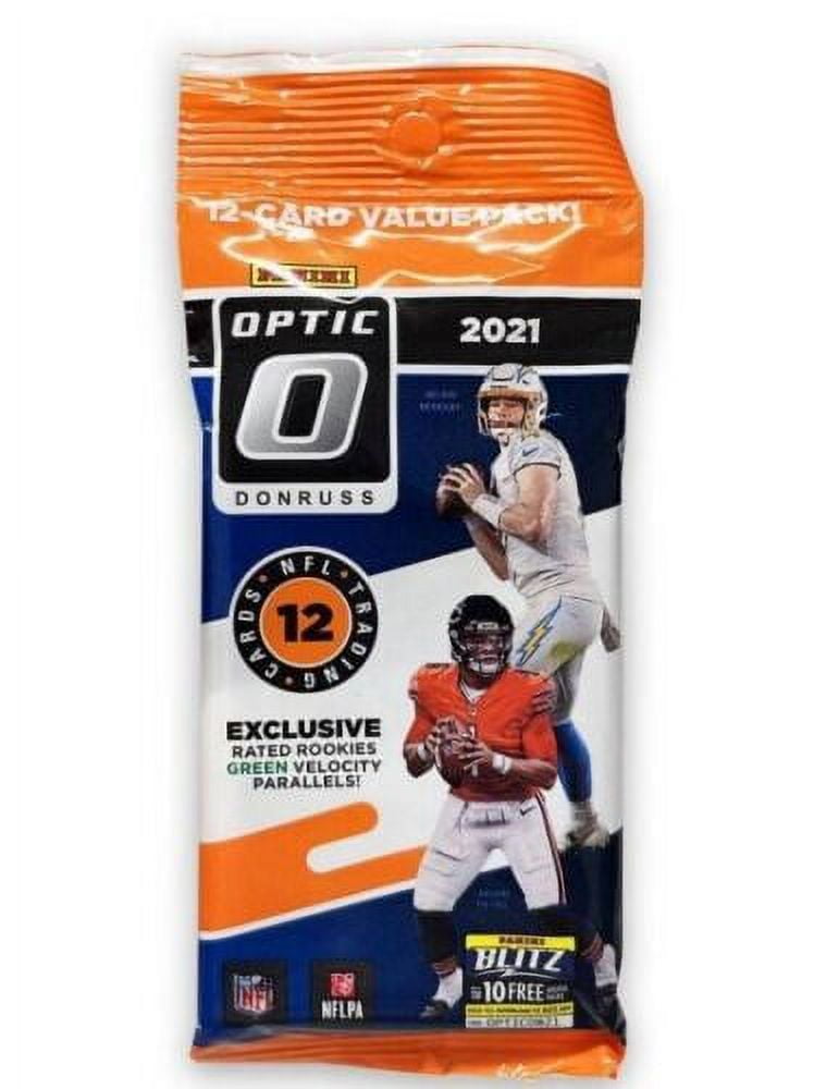 2021 Panini NFL Donruss Optic Football Trading Card Value Pack