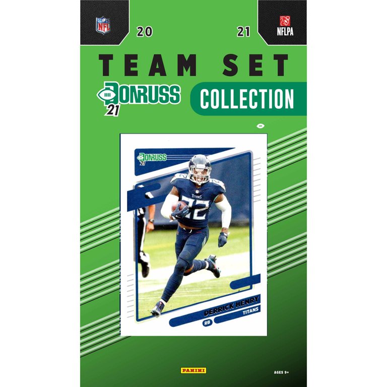 2021 Panini NFL Donruss Tennessee Titans Football Team Set