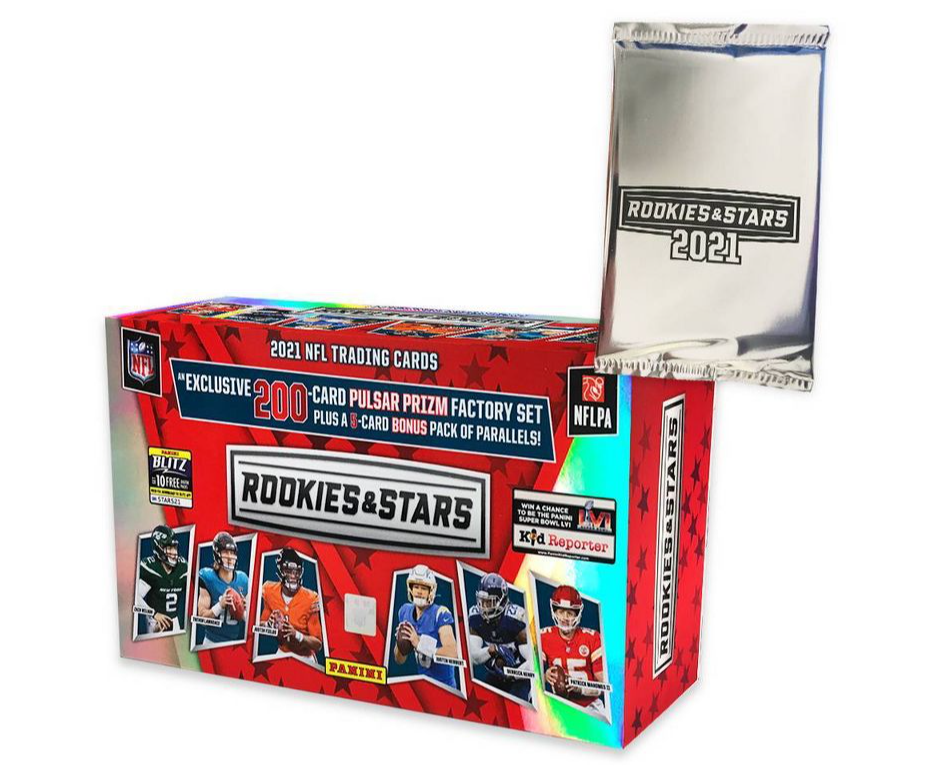 2021 Panini NFL Rookies & Stars Football Trading Card Set Plus Bonus Parallels Pack