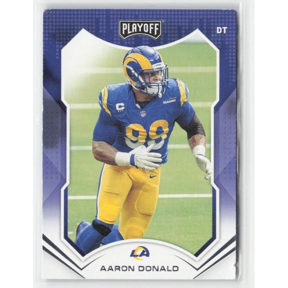 2021 Panini Playoff Aaron Donald #186