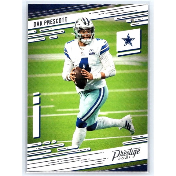 2021 Panini Prestige Dak Prescott Dallas Cowboys #9 Football Card