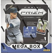 2021 Panini Prizm Baseball Trading Cards Mega Box
