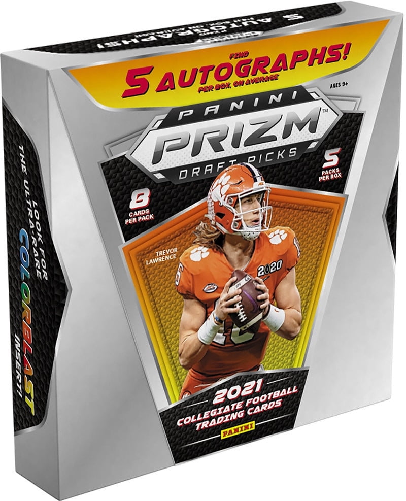 2021 Panini Prizm Collegiate Draft Picks Football Hobby Box