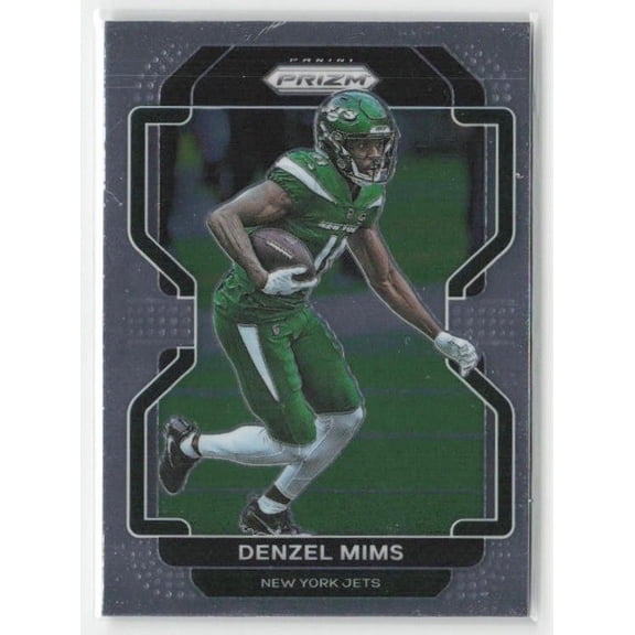 2021 Panini Prizm Denzel Mims #85 New York Jets Football Card New York Jets NFL FOOTBALL Trading Card