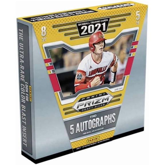 2021 Panini Prizm Draft Picks Collegiate Baseball Hobby Box