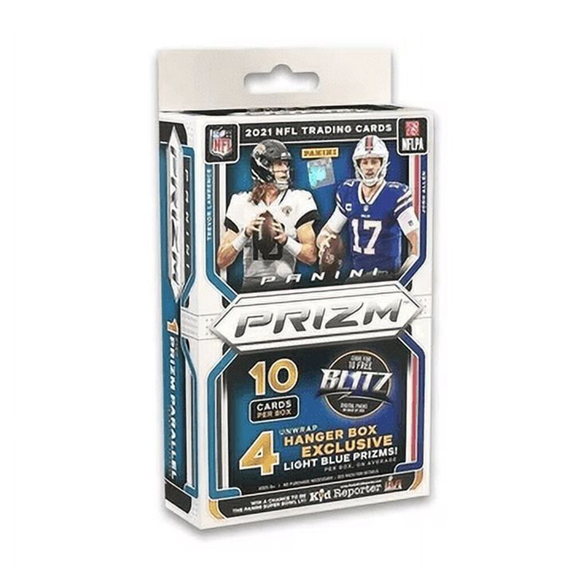 2021 Panini Prizm Football Hanger Box (Light Blue Prizms!)