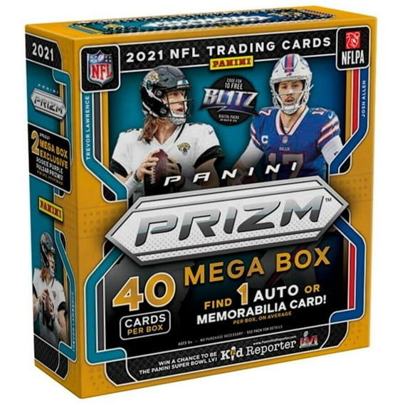 2021 Panini Prizm Football Mega Box (Purple Pulsar!) (Fanatics)