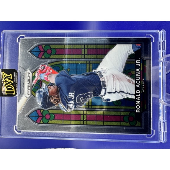 2021 Panini Prizm Stained Glass Ronald Acuna Jr. SP Atlanta Braves