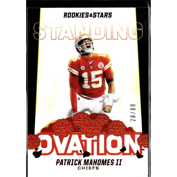 2021 Panini Rookies & Stars Standing Ovation Patrick Mahomes II #SO-1 /80