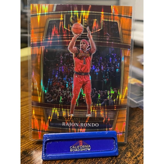 2021 Panini Select Orange #34 Rajon Rondo Basketball Card