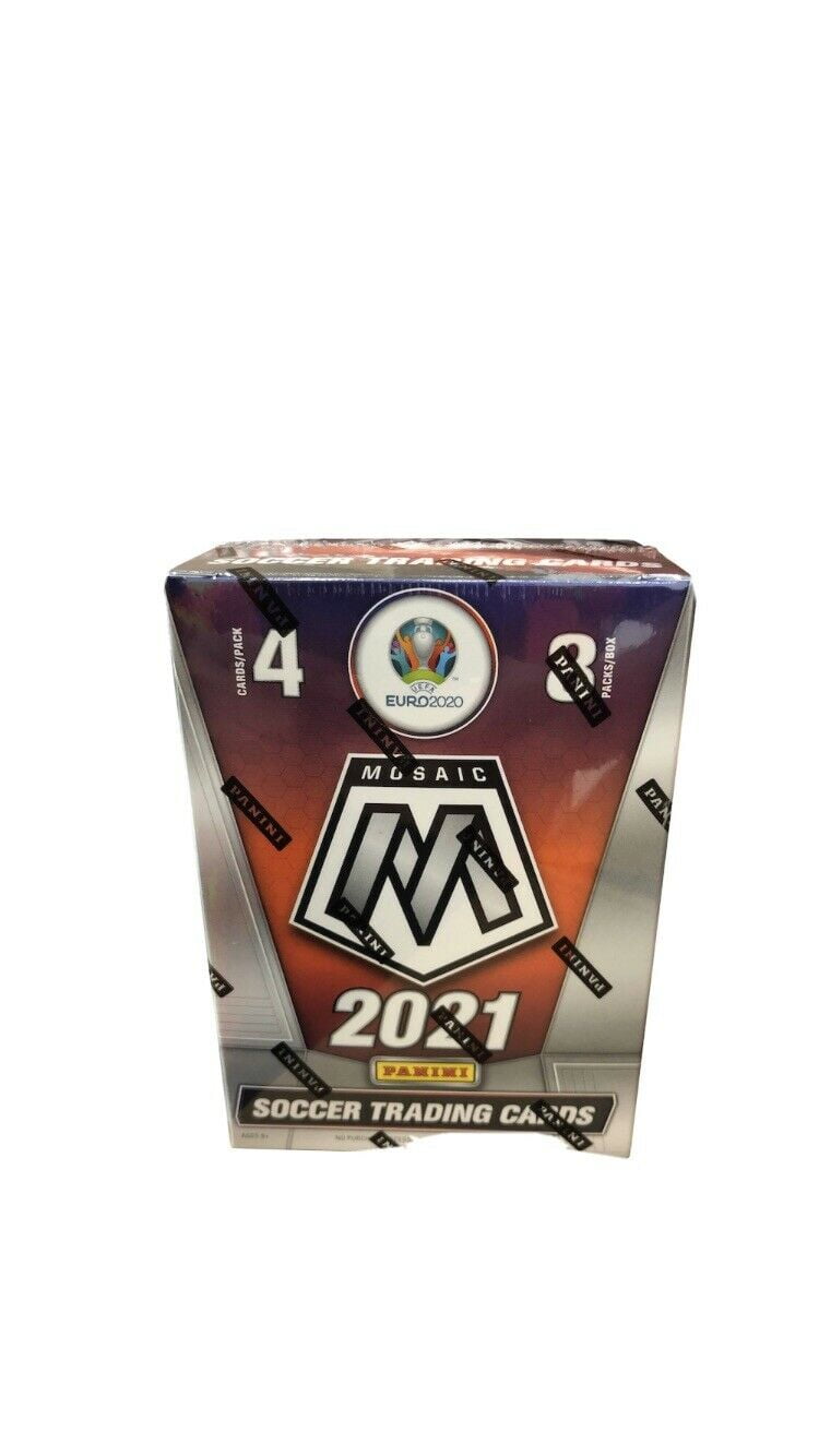 2021 Panini mosaic UEFA Euro Soccer Trading Cards Blaster Box