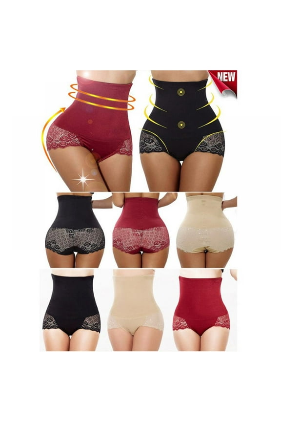 2021 Plus Size Sexy Women's Shaper Underwear Booty Lifter Ladies' Cotton Slim Control Body Shaper Waist Trainer Briefs Hip-up Abdomen Training Panties