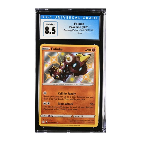 2021 Pokemon EN-Shining Fates: Shiny Vault - Falinks #SV074/SV122 - CGC 8.5