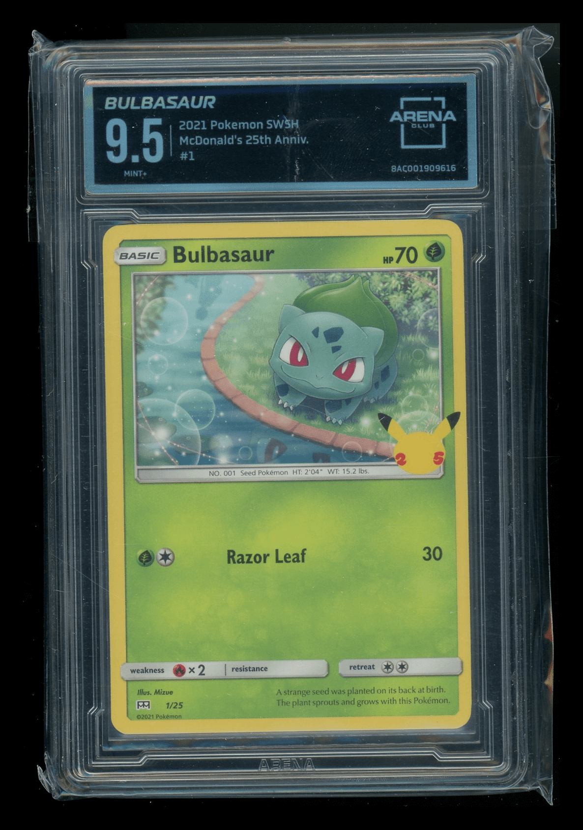 mcdonald's pokemon cards bulbasaur Pokémon Collect 151 First Partner Display Set (Bulbasaur) (Chinese) – Black  Wolf Collectibles LLC main image 0