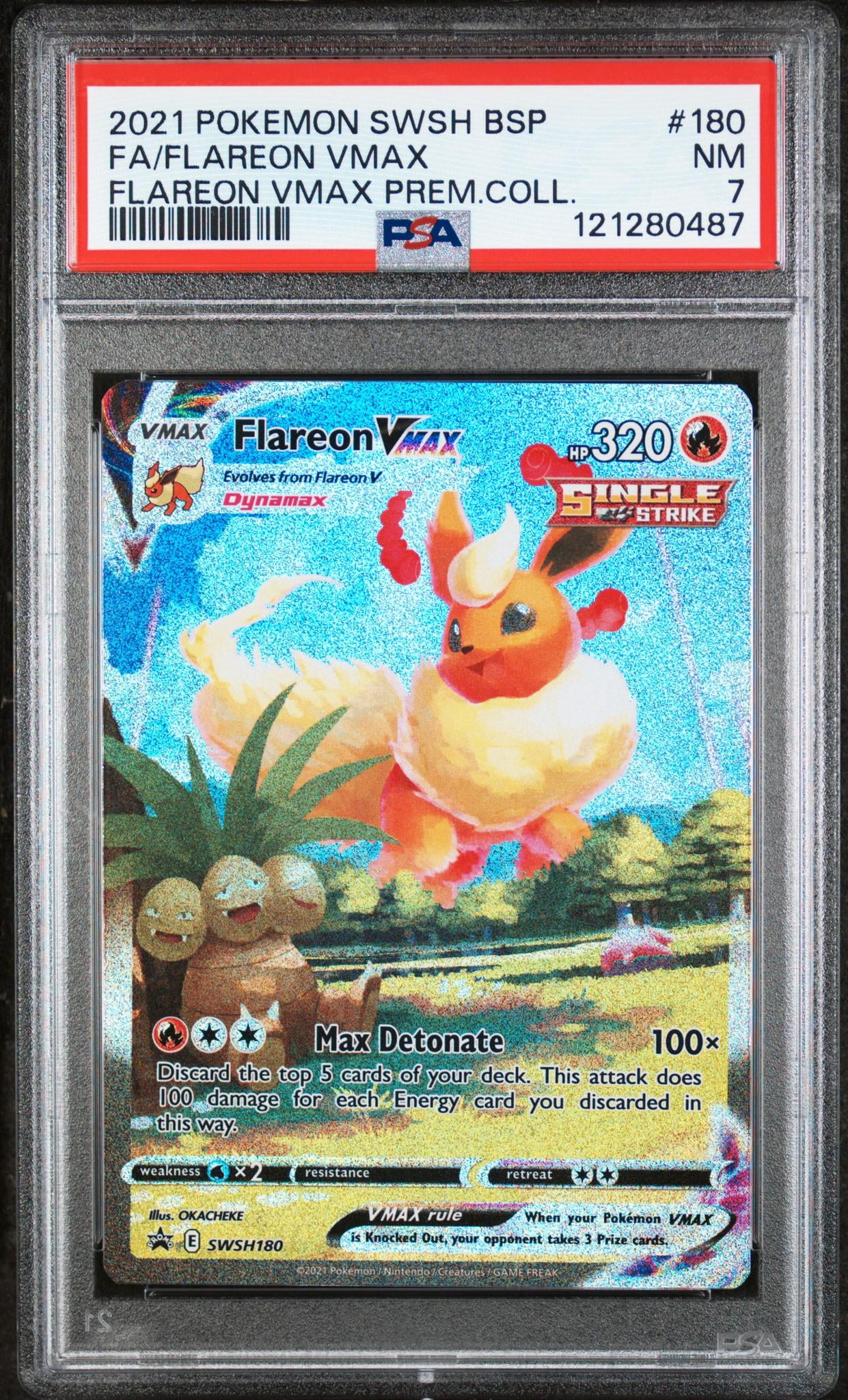 Pokemon Card Pokemon TCG Flareon Cosmos Holo - Black Star Promo Card SVP167  (Ungraded, Near Mint) Flareon Pokemon Card