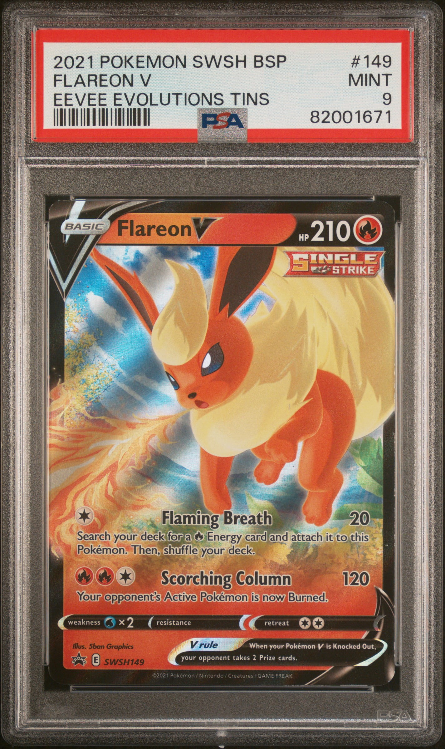 Flareon Card