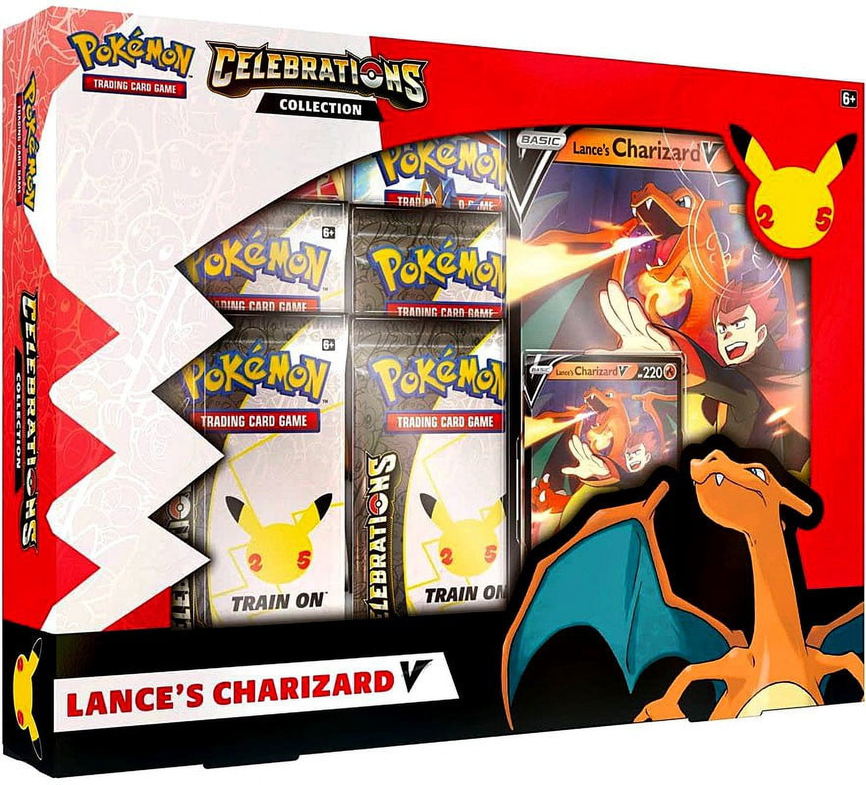 2021 Pokemon Trading Card Game Celebrations Lance's Charizard V