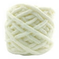 thumbnail image 1 of 2021 SALE 1Pc Natural Cotton Single-strand Thick Wool Thread Cord DIY Craft Making Knitting Rope Natural Color Macrame Cord Handmade Decorations,White, 1 of 5