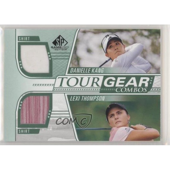 2021 SP Game Used Lexi Thompson Danielle Kang #TG2-KT [Base] Rookie Memorabilia Insert